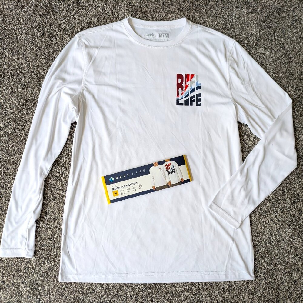Reel Life Long Sleeve UV Shirt (Men's M)